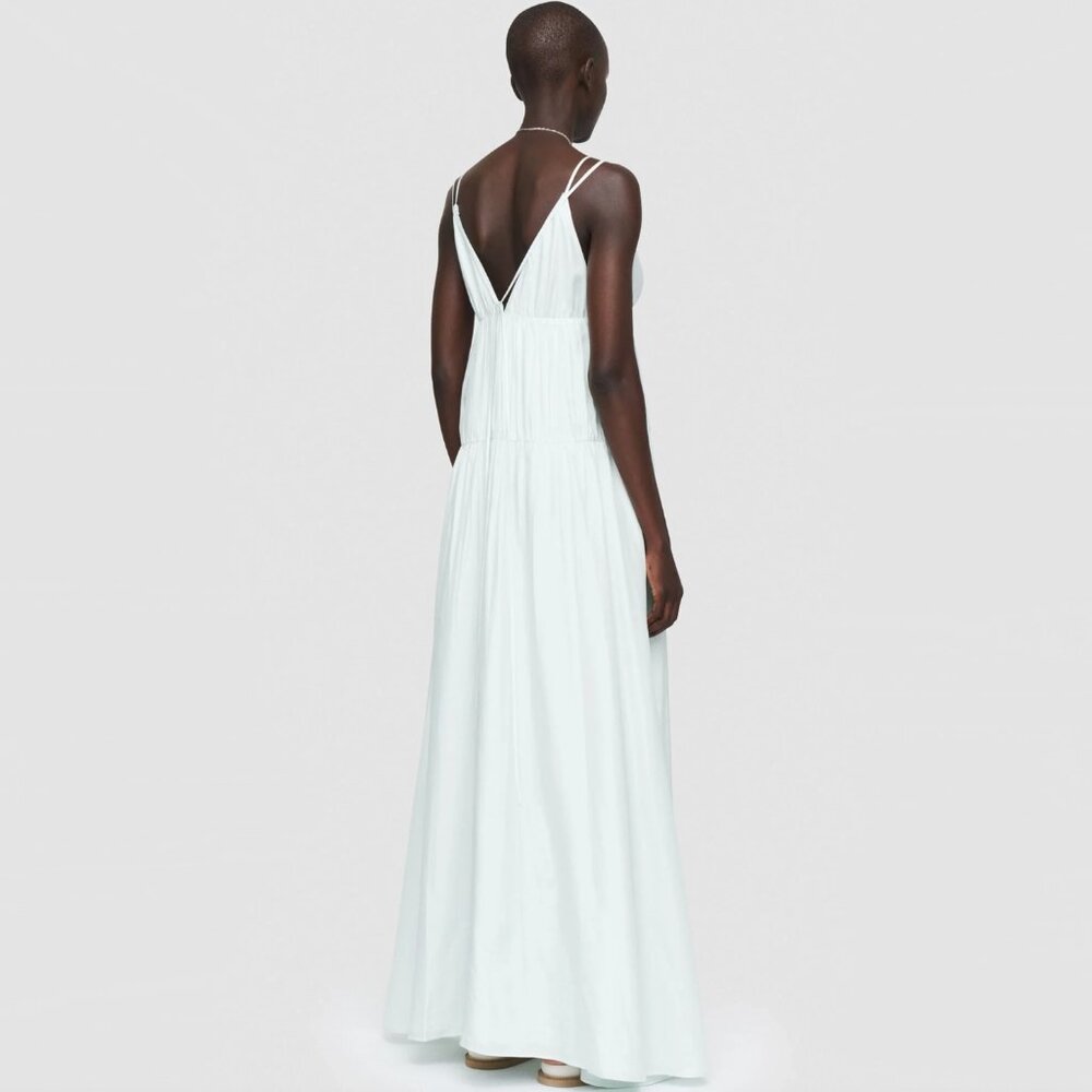 Joseph "Darnley" Silk Habotai Dress in "Aquatic", size 36 (fits like a 2/4) - Picture 2 of 9